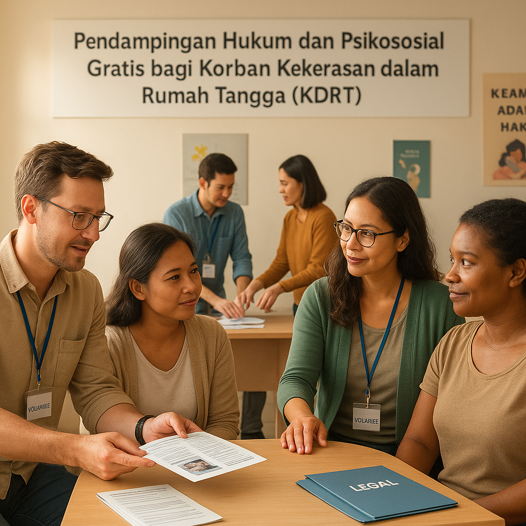 Pendampingan Hukum dan Psikososial Gratis bagi Korban Kekerasan dalam Rumah Tangga (KDRT)