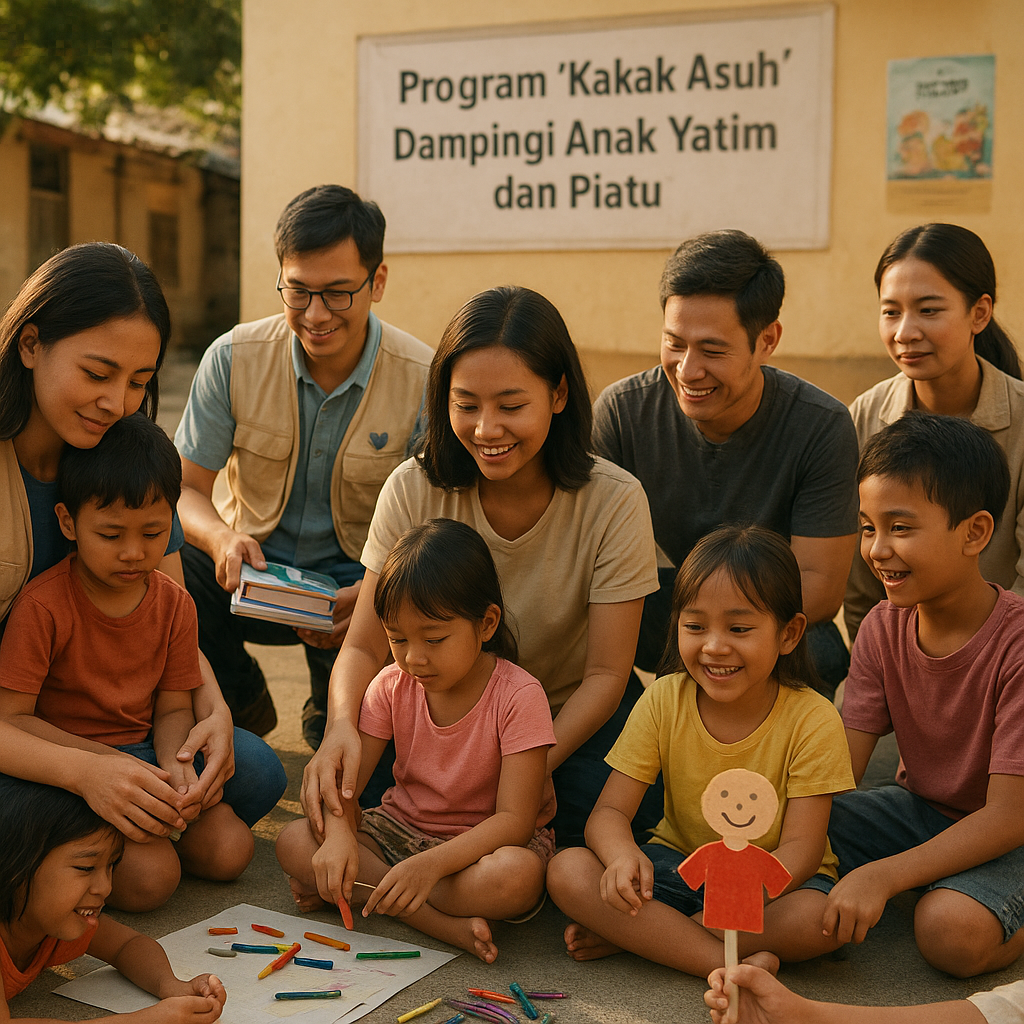 Program 'Kakak Asuh' Dampingi Anak Yatim dan Piatu Korban Konflik Sosial