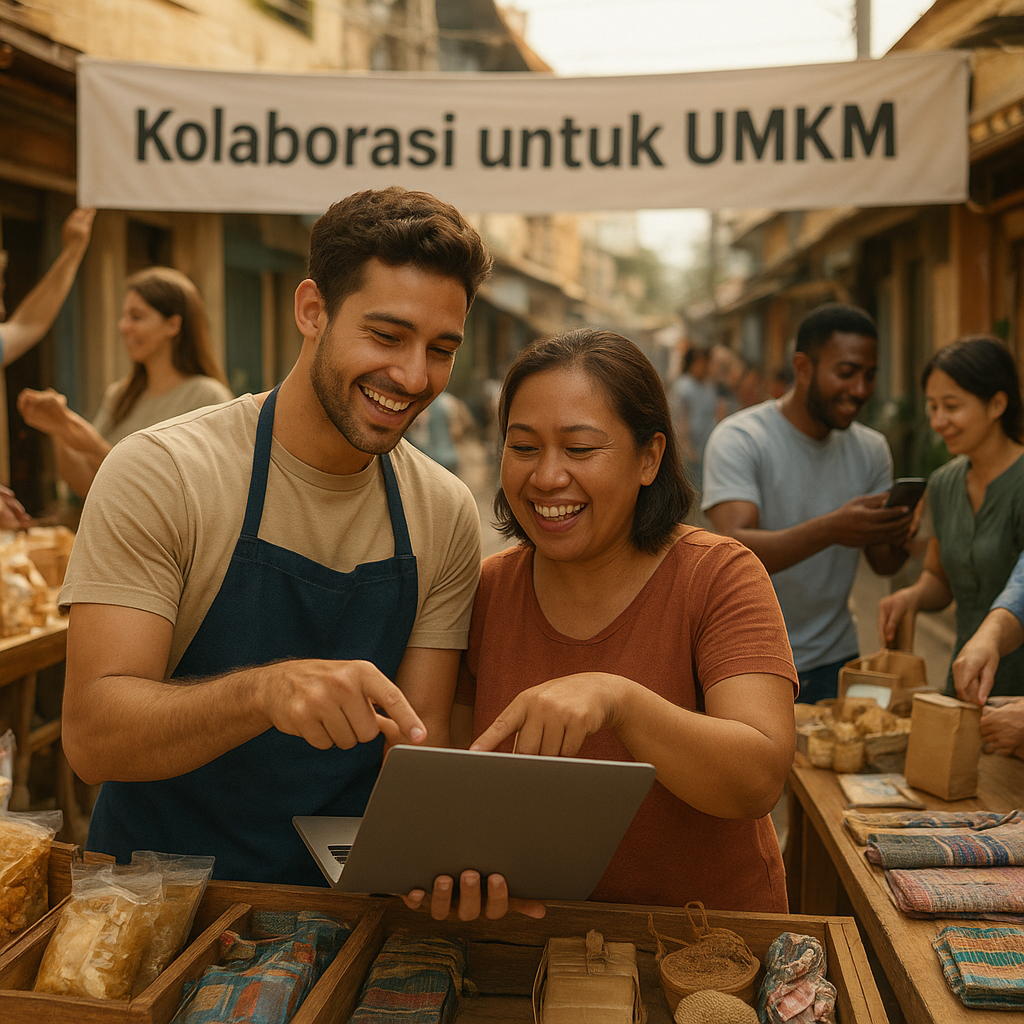 Kolaborasi untuk UMKM: Relawan Dukung Pemulihan Ekonomi Lokal