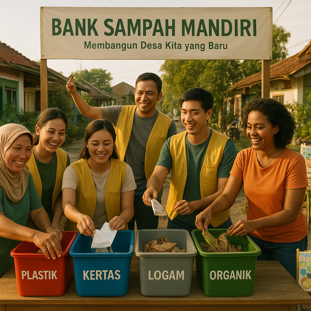 Bank Sampah Mandiri Meredup, Butuh Suntikan Semangat dan Inovasi Baru