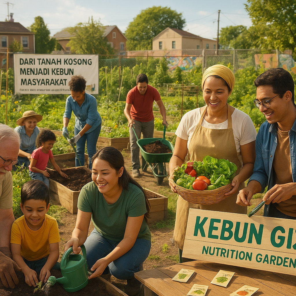 Dari Halaman Kosong ke Kebun Gizi: Ayo Bertransformasi dengan Urban Farming!