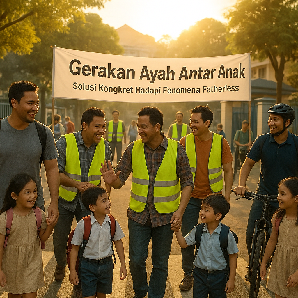 Gerakan Ayah Antar Anak: Solusi Kongkret Hadapi Fenomena Fatherless