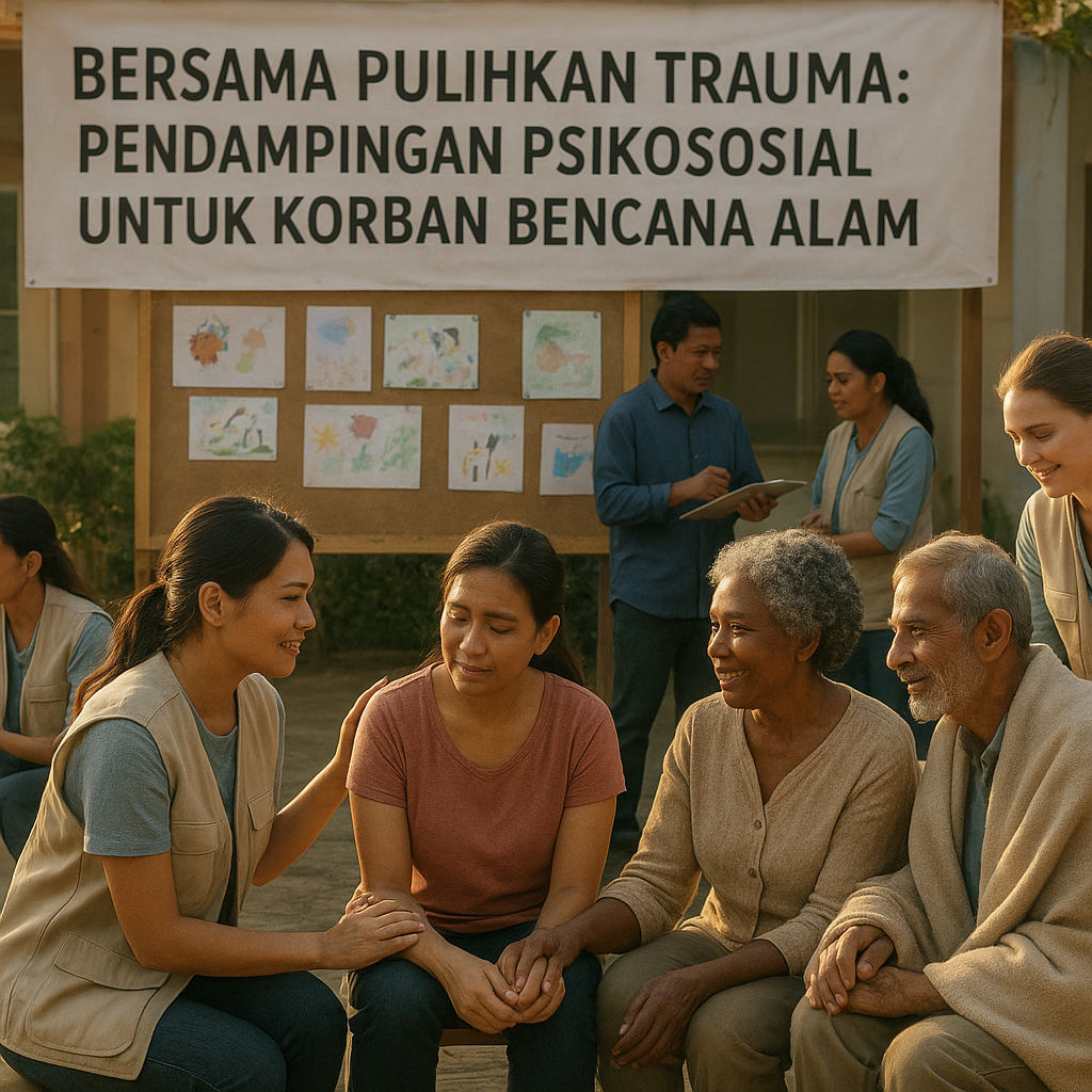 Bersama Pulihkan Trauma: Pendampingan Psikososial untuk Korban Bencana Alam