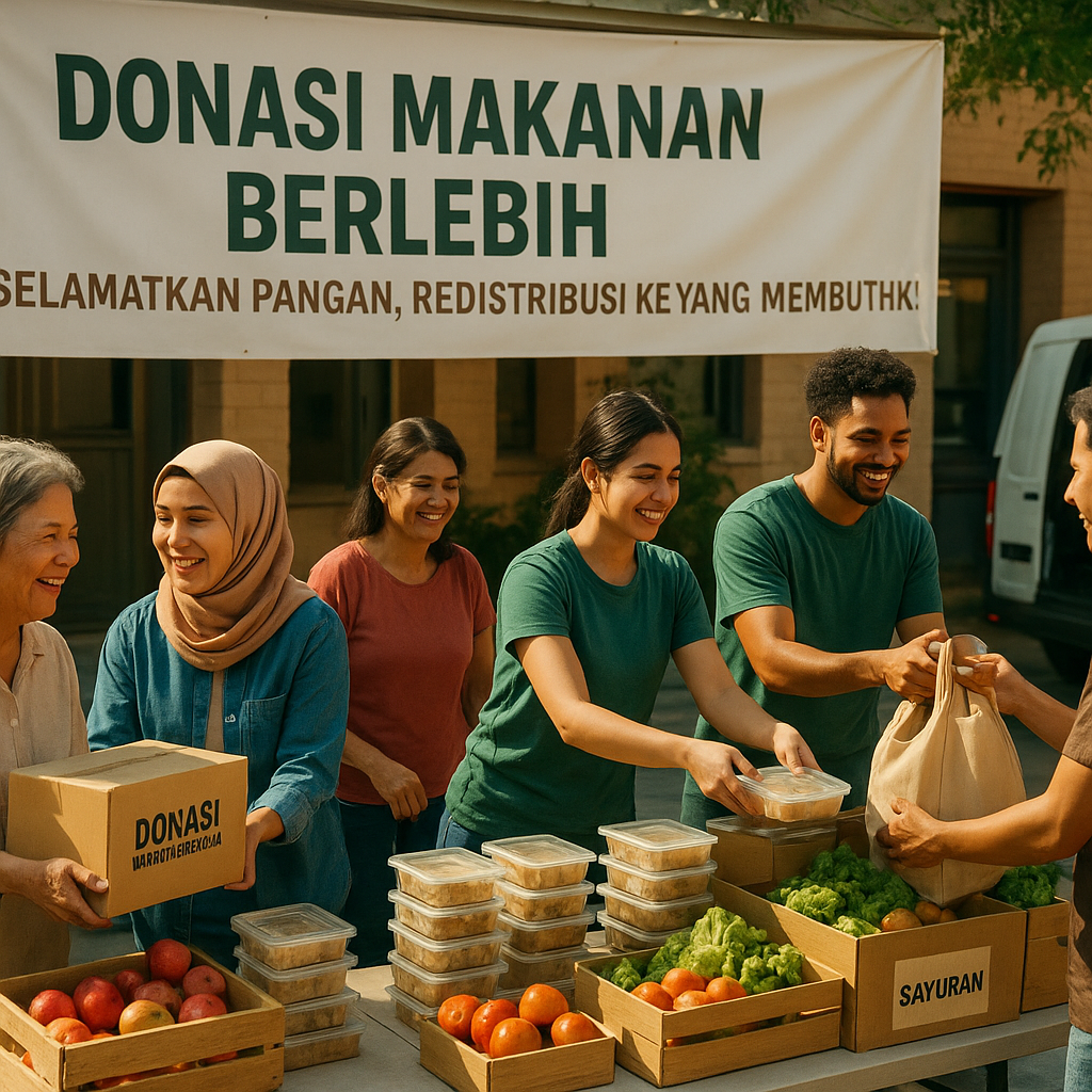 Donasi Makanan Berlebih: Selamatkan Pangan, Redistribusi ke yang Membutuhkan