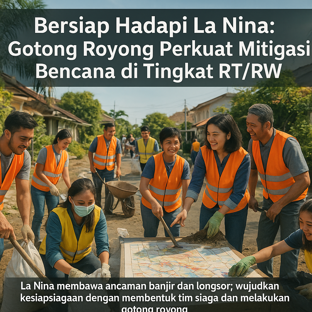 Bersiap Hadapi La Nina: Gotong Royong Perkuat Mitigasi Bencana di Tingkat RT/RW