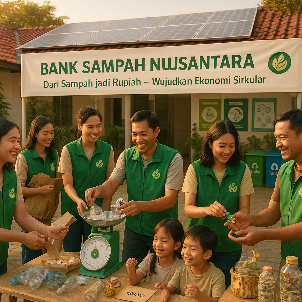 Bank Sampah Nusantara: Dari Sampah jadi Rupiah, Wujudkan Ekonomi Sirkular