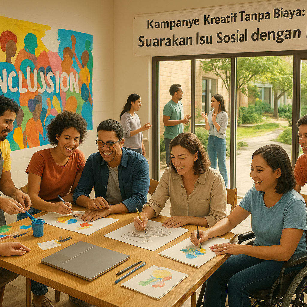 Kampanye Kreatif Tanpa Biaya: Suarakan Isu Sosial dengan Karya