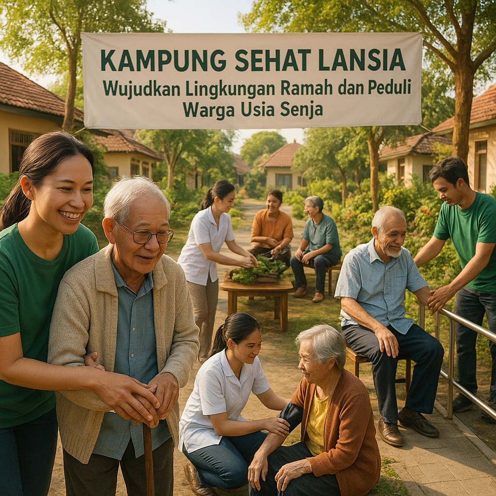 Kampung Sehat Lansia: Wujudkan Lingkungan Ramah dan Peduli Warga Usia Senja