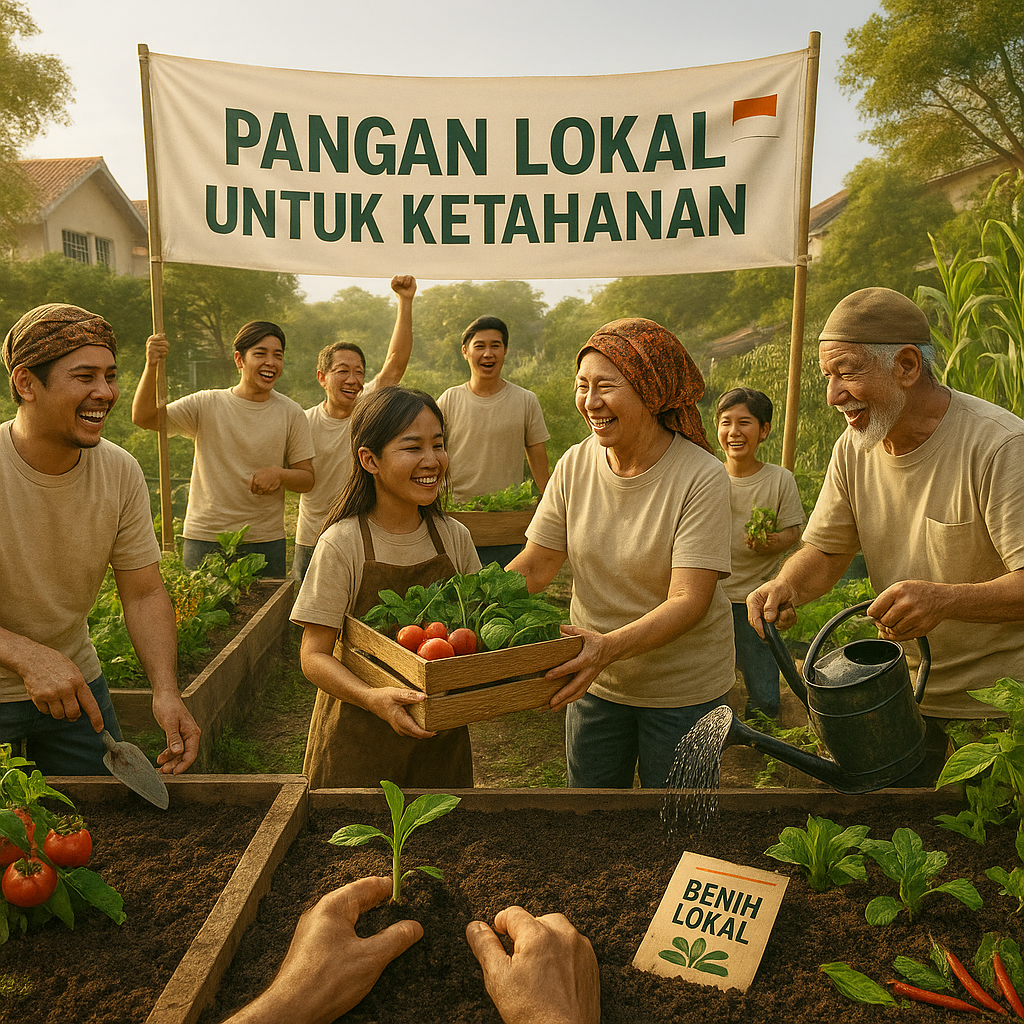 Pangan Lokal Untuk Ketahanan: Gerakan Tanam dan Konsumsi Hasil Kebun Sendiri