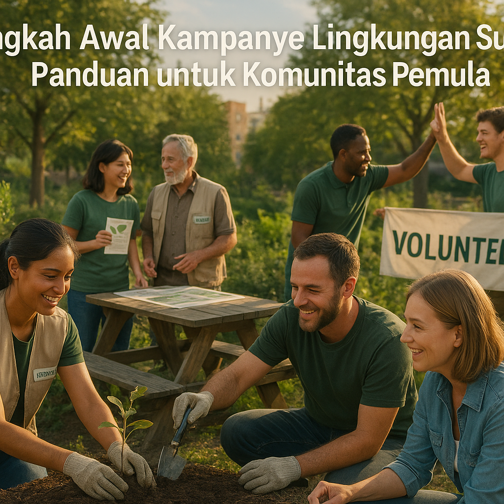 Langkah Awal Kampanye Lingkungan Sukses: Panduan untuk Komunitas Pemula