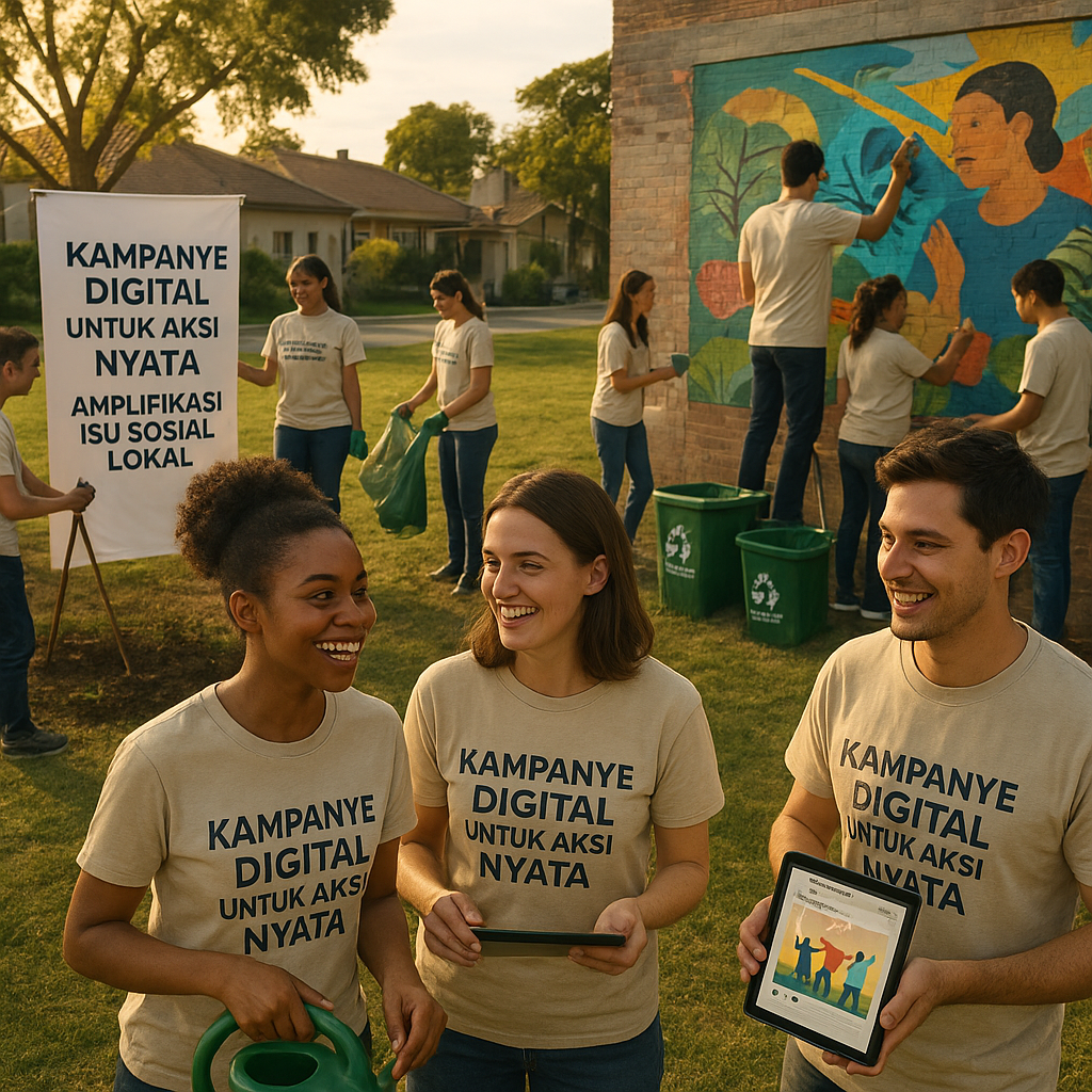 Kampanye Digital untuk Aksi Nyata: Amplifikasi Isu Sosial Lokal