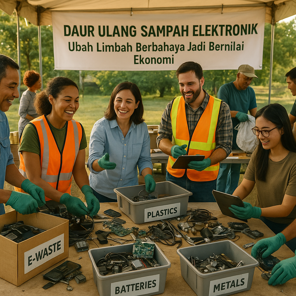 Daur Ulang Sampah Elektronik: Ubah Limbah Berbahaya Jadi Bernilai Ekonomi