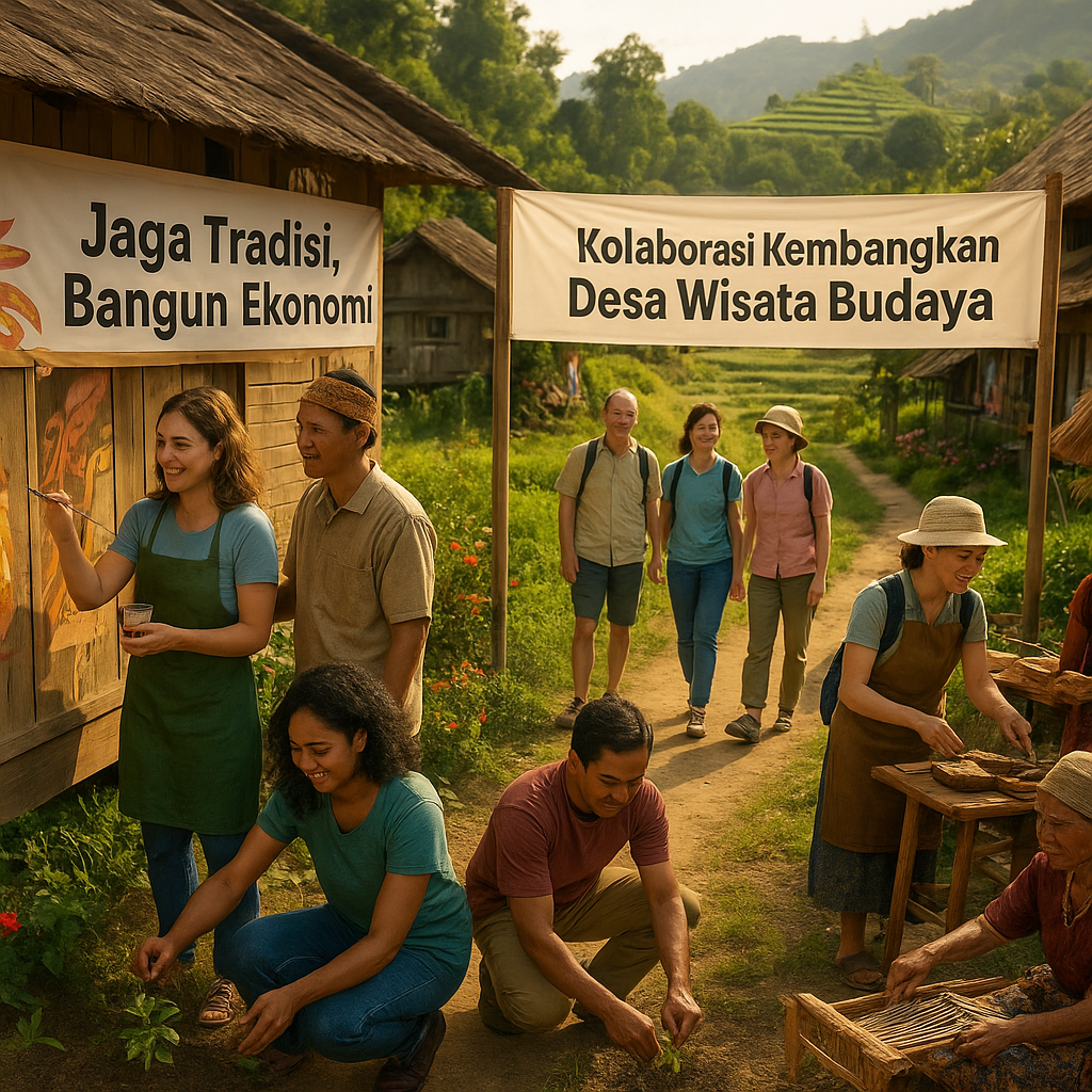 Jaga Tradisi, Bangun Ekonomi: Kolaborasi Kembangkan Desa Wisata Budaya