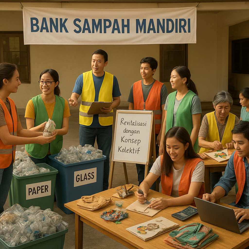 Bank Sampah Mandiri Menurun? Ayo Revitalisasi dengan Konsep Kolektif!