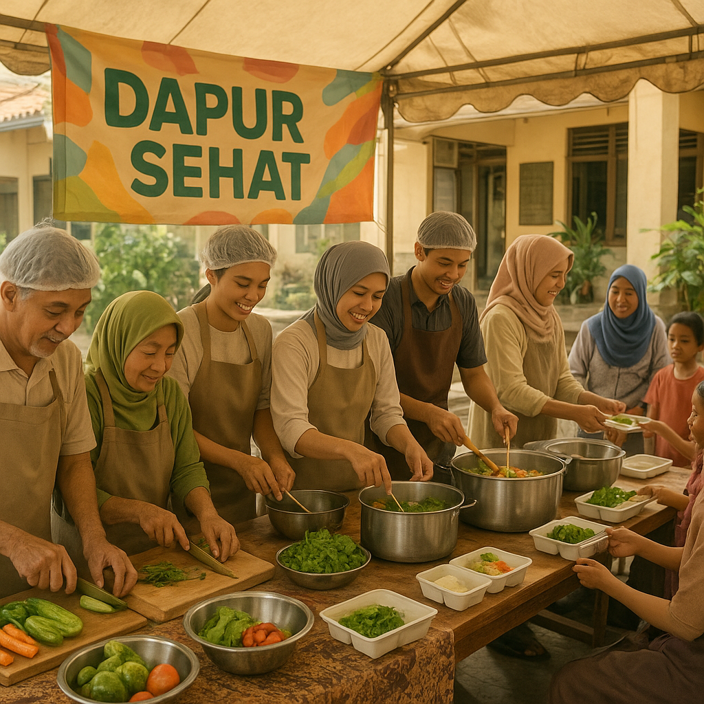 Inisiatif 'Dapur Sehat': Kolaborasi Atasi Stunting dan Kurang Gizi di Wilayah Rawan