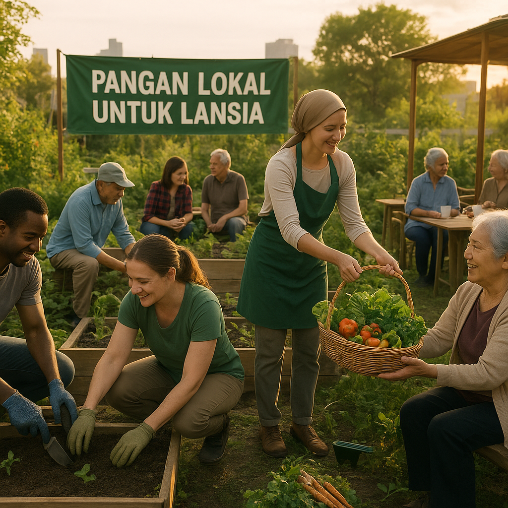 Gerakan 'Pangan Lokal untuk Lansia': Dukung Ketahanan Pangan dan Perhatian pada Senior