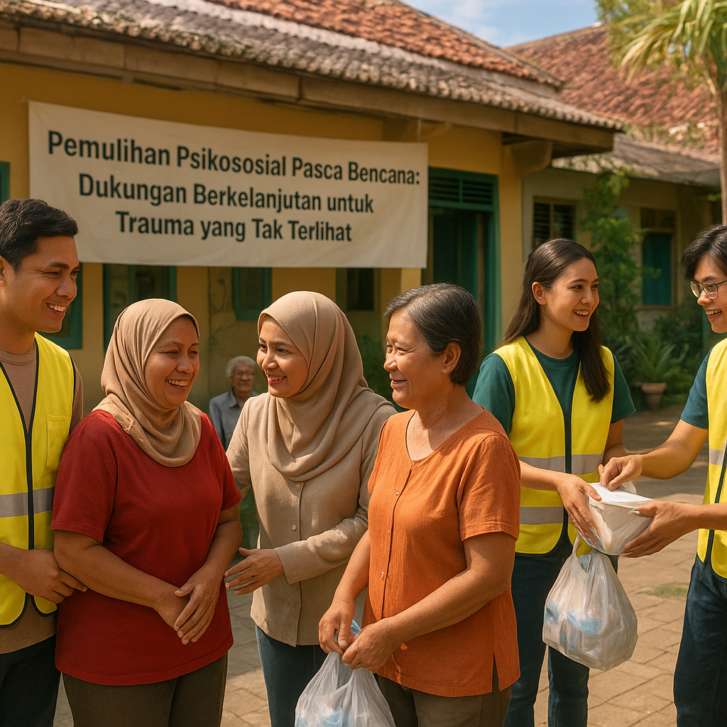 Pemulihan Psikososial Pasca Bencana: Dukungan Berkelanjutan untuk Trauma yang Tak Terlihat