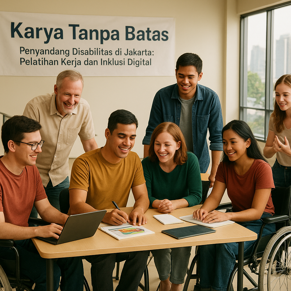 Penyandang Disabilitas di Jakarta: Pelatihan Kerja dan Inklusi Digital