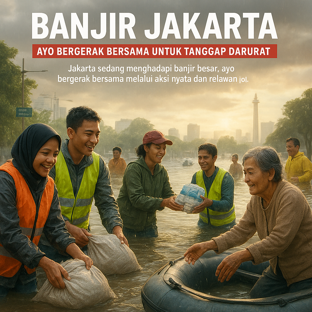 Banjir Jakarta: Ayo Bergerak Bersama untuk Tanggap Darurat