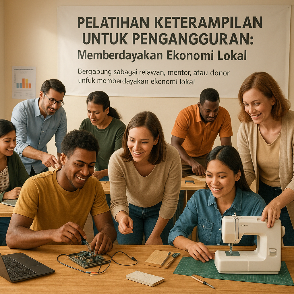 Pelatihan Keterampilan untuk Pengangguran: Memberdayakan Ekonomi Lokal