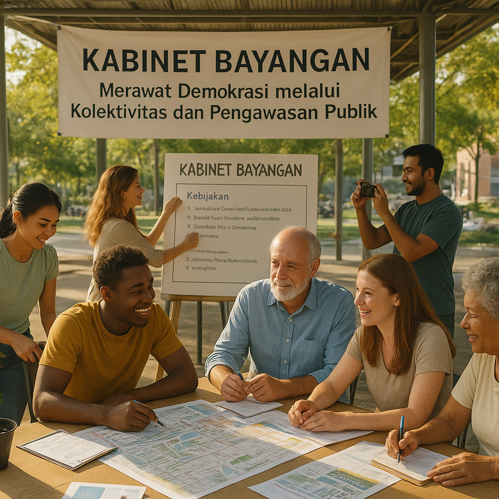 Kabinet Bayangan: Merawat Demokrasi melalui Kolektivitas dan Pengawasan Publik