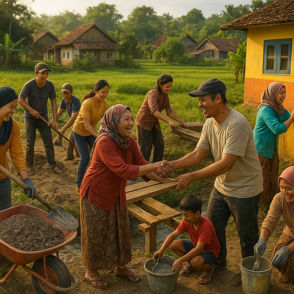 Perbaikan Fasilitas Umum Desa: Gotong Royong Membangun Negeri