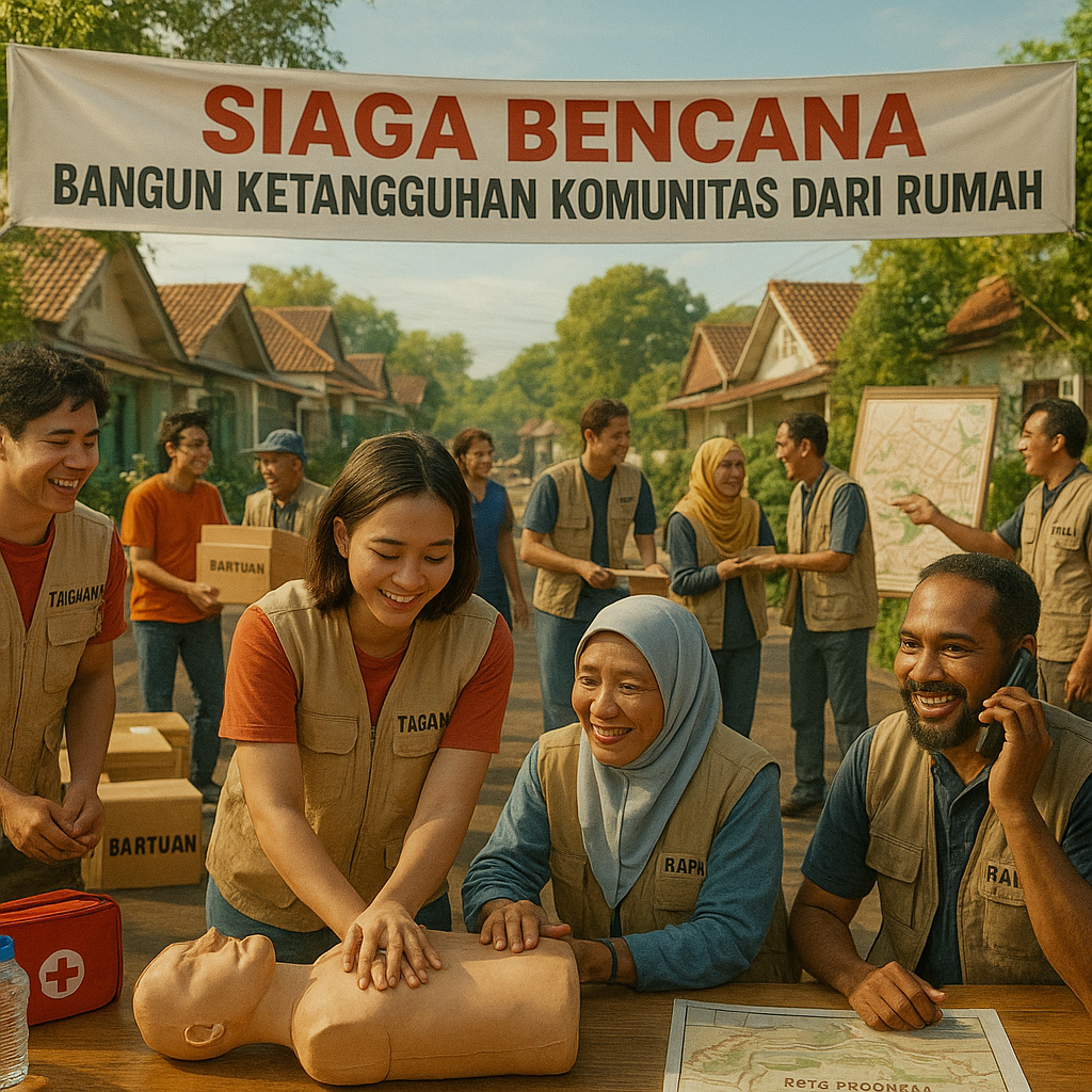 Siaga Bencana: Bangun Ketangguhan Komunitas dari Rumah