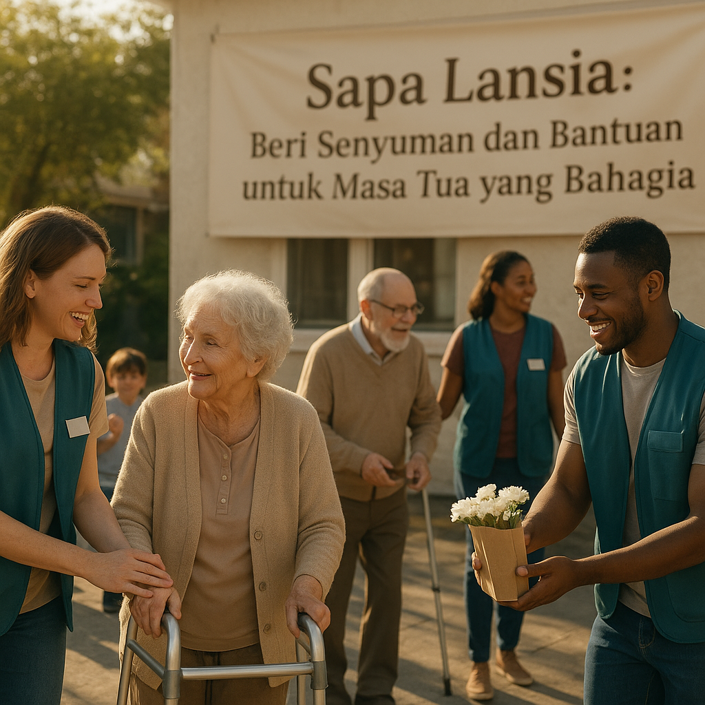 Sapa Lansia: Beri Senyuman dan Bantuan untuk Masa Tua yang Bahagia