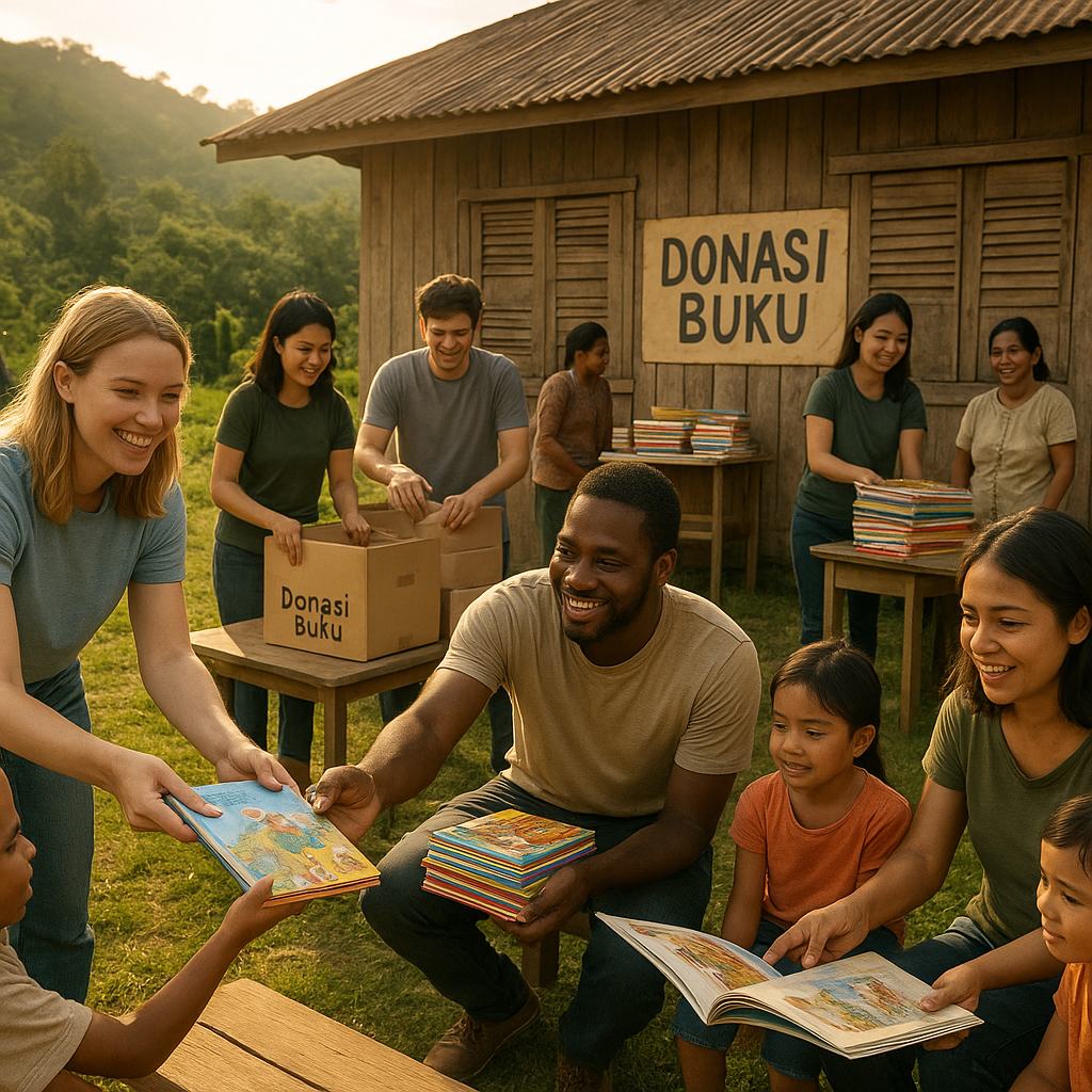 Donasi Buku untuk Anak di Daerah Terpencil: Setiap Buku Adalah Jendela Dunia