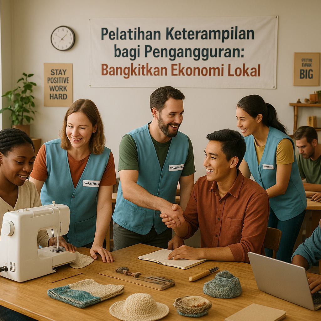 Pelatihan Keterampilan bagi Pengangguran: Bangkitkan Ekonomi Lokal
