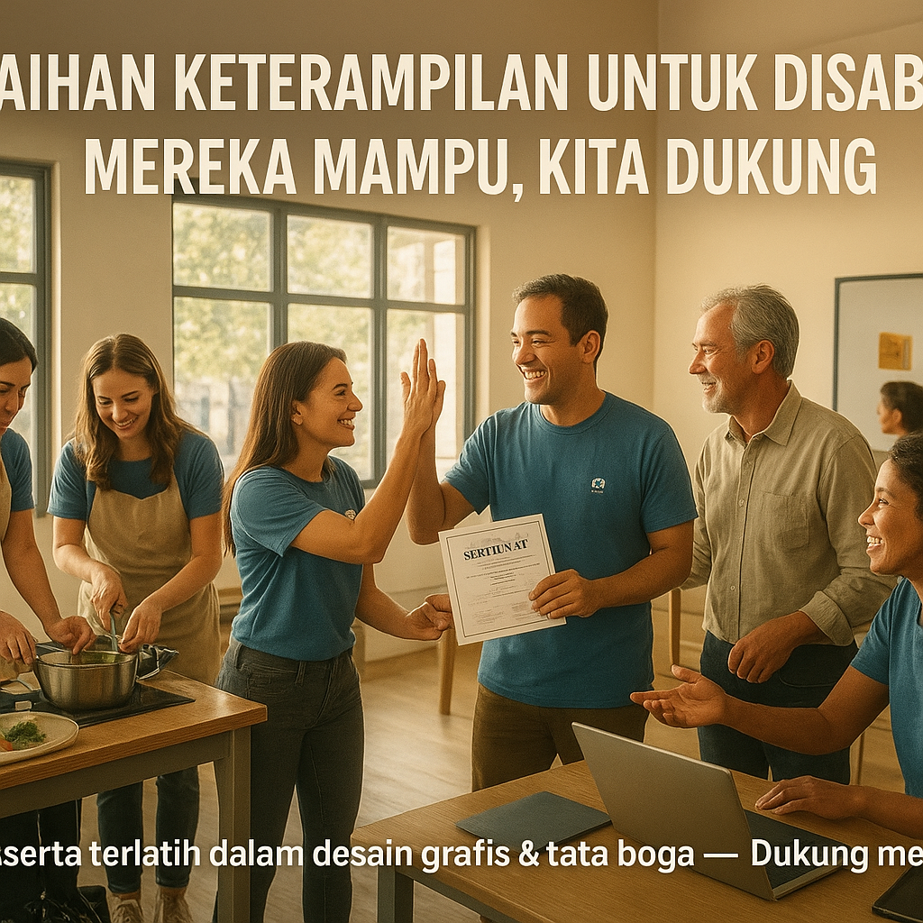 Pelatihan Keterampilan untuk Disabilitas: Mereka Mampu, Kita Dukung
