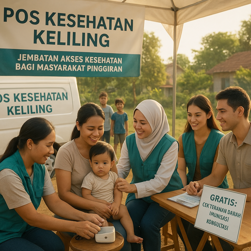 Pos Kesehatan Keliling: Jembatan Akses Kesehatan bagi Masyarakat Pinggiran