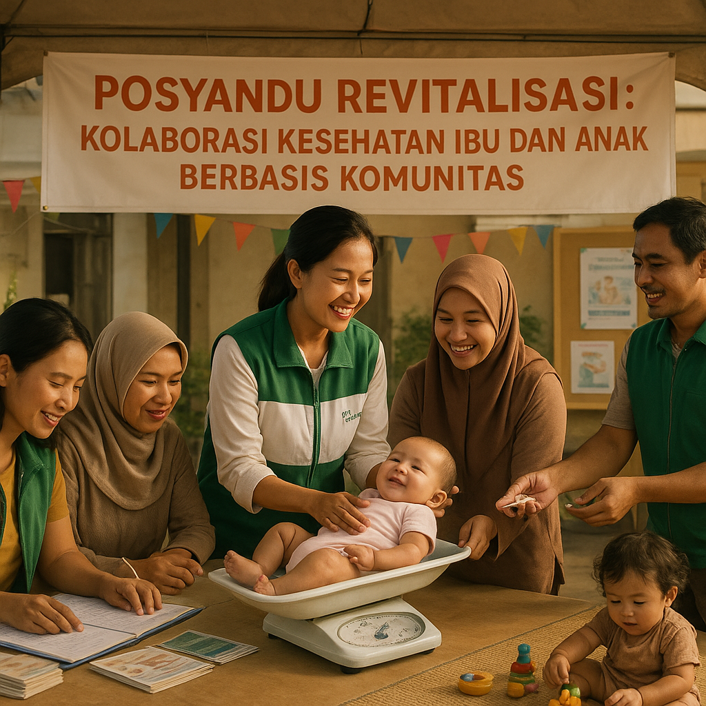 Posyandu Revitalisasi: Kolaborasi Kesehatan Ibu dan Anak Berbasis Komunitas