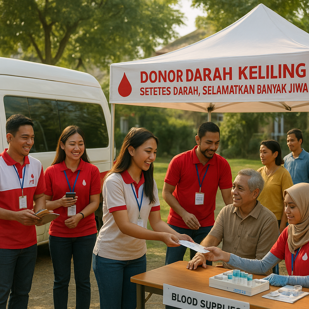 Donor Darah Keliling: Setetes Darah, Selamatkan Banyak Jiwa