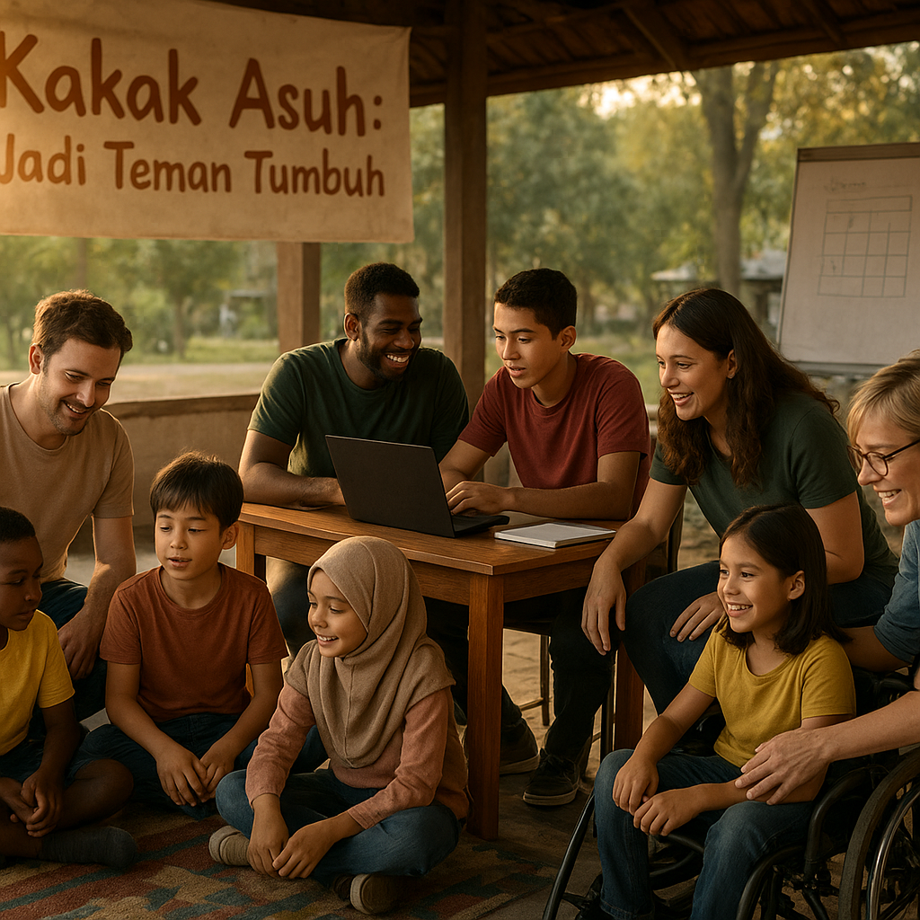 Kakak Asuh: Jadi Teman Tumbuh untuk Anak Yatim dan Purna Panti