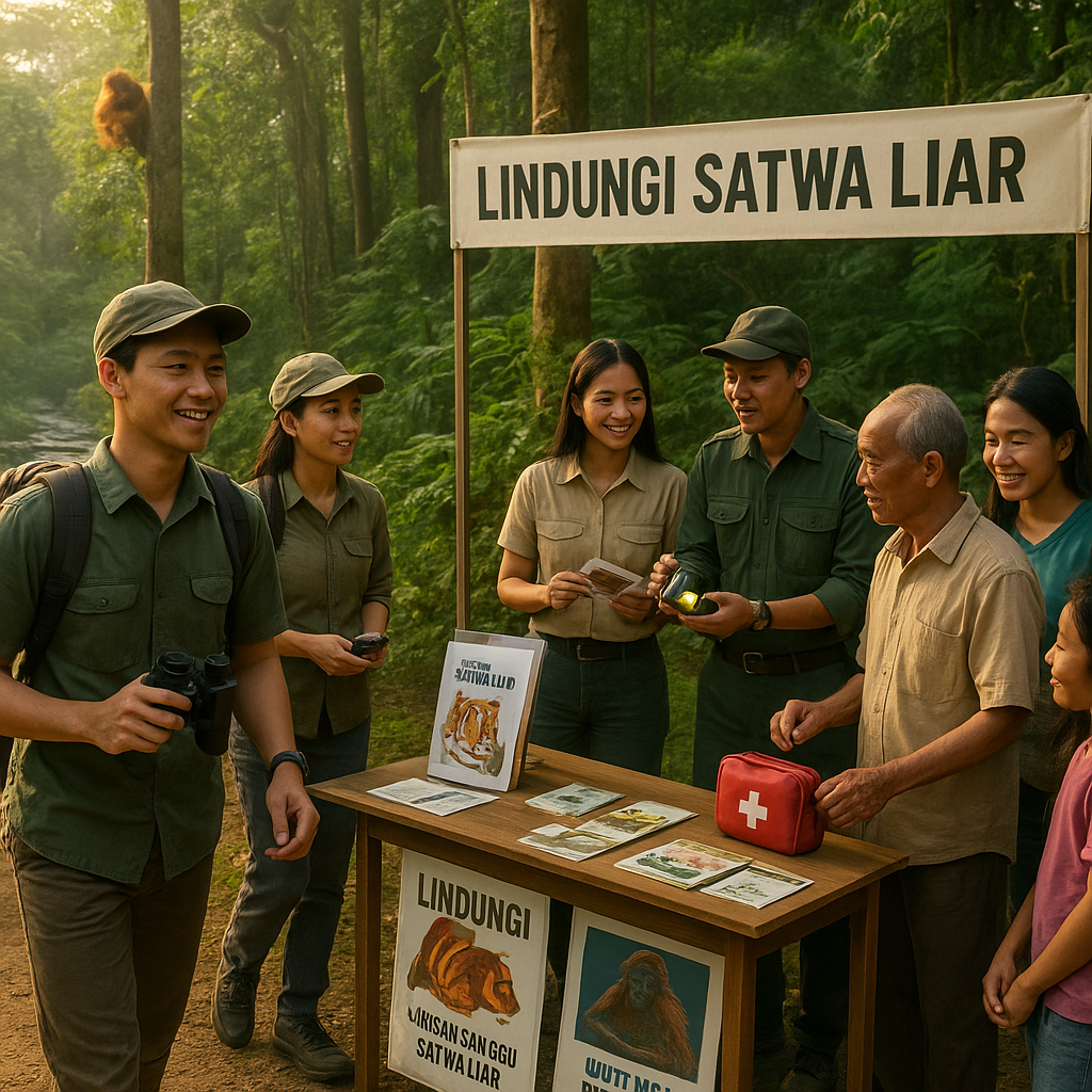 Lindungi Satwa Liar: Relawan Dibutuhkan untuk Patroli dan Edukasi Masyarakat