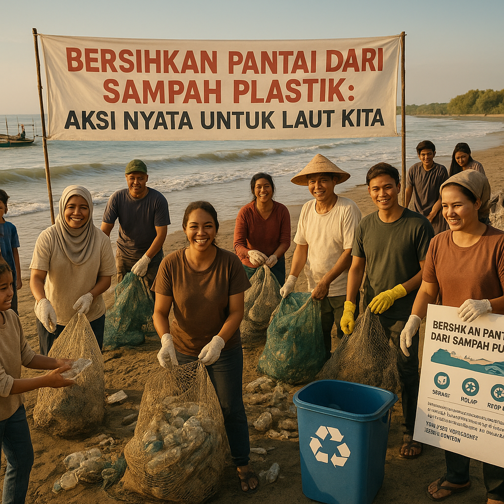 Bersihkan Pantai dari Sampah Plastik: Aksi Nyata untuk Laut Kita