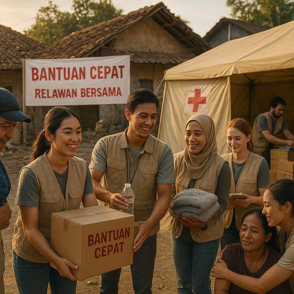Bantuan Cepat untuk Korban Gempa: Jaringan Relawan Bergerak Bersama