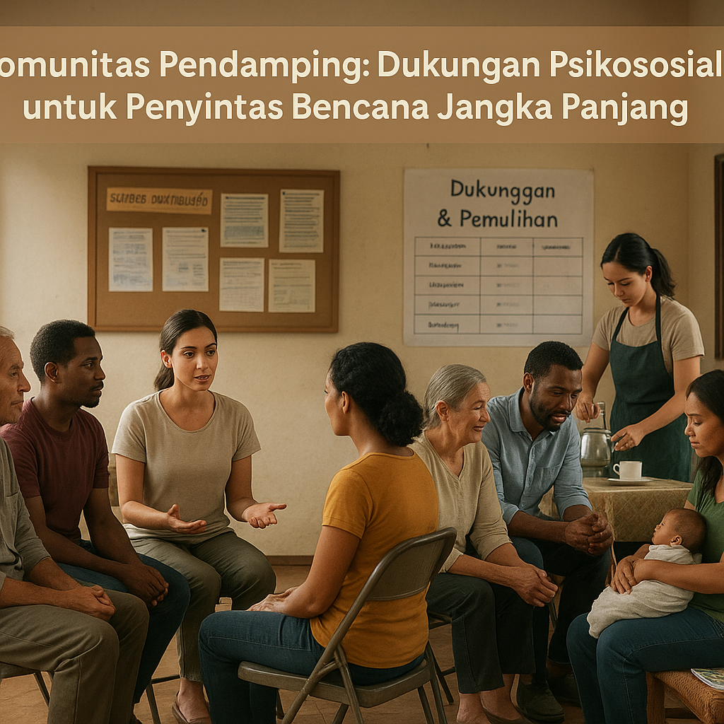 Komunitas Pendamping: Dukungan Psikososial untuk Penyintas Bencana Jangka Panjang