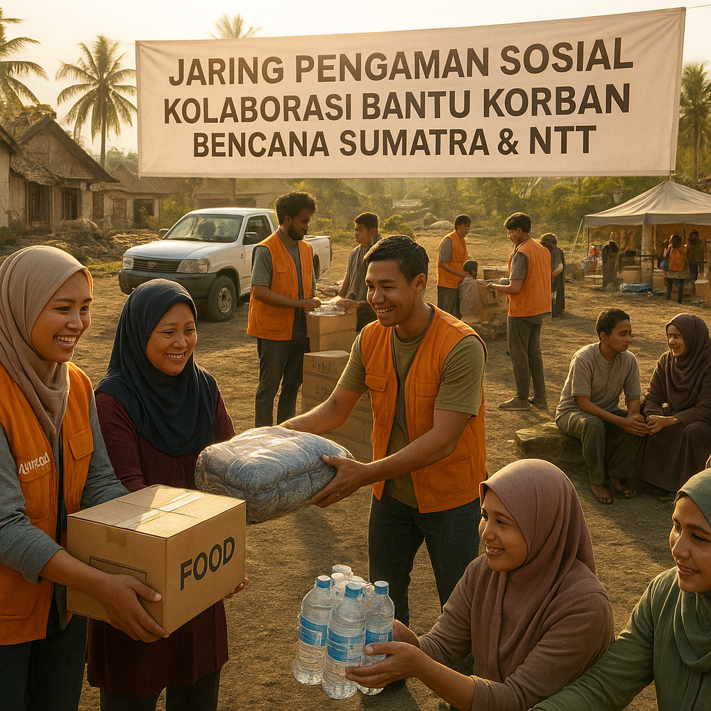 Jaring Pengaman Sosial: Kolaborasi Bantu Korban Bencana Sumatra & NTT