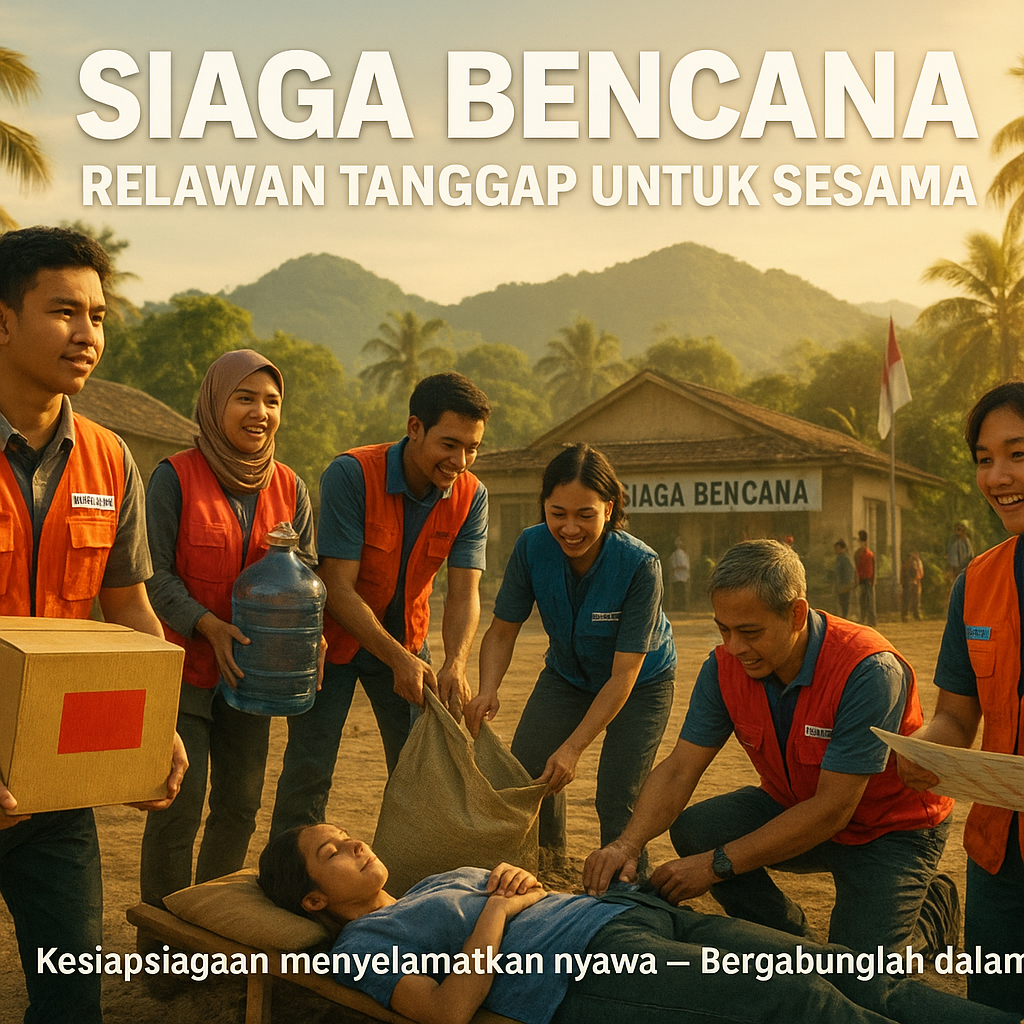 Siaga Bencana: Relawan Tanggap untuk Sesama