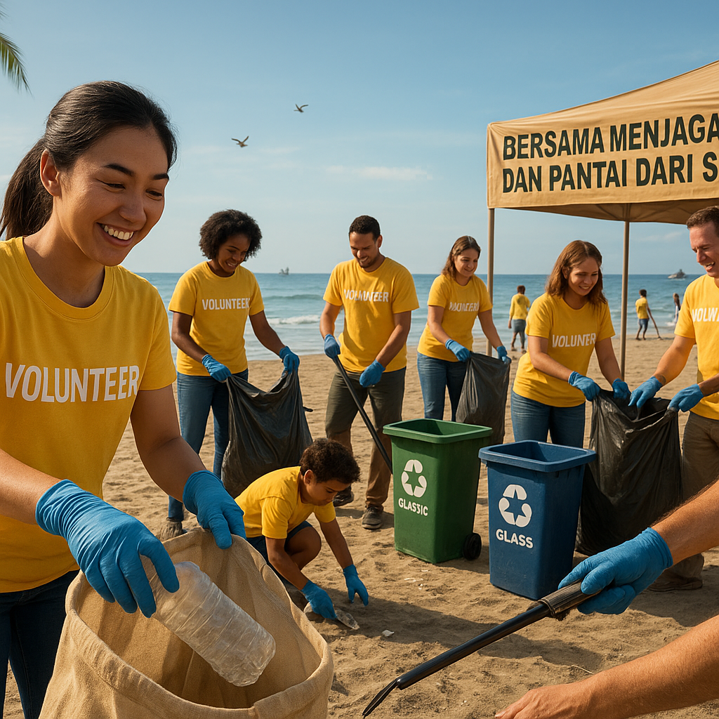 Bersama Menjaga Laut dan Pantai dari Sampah