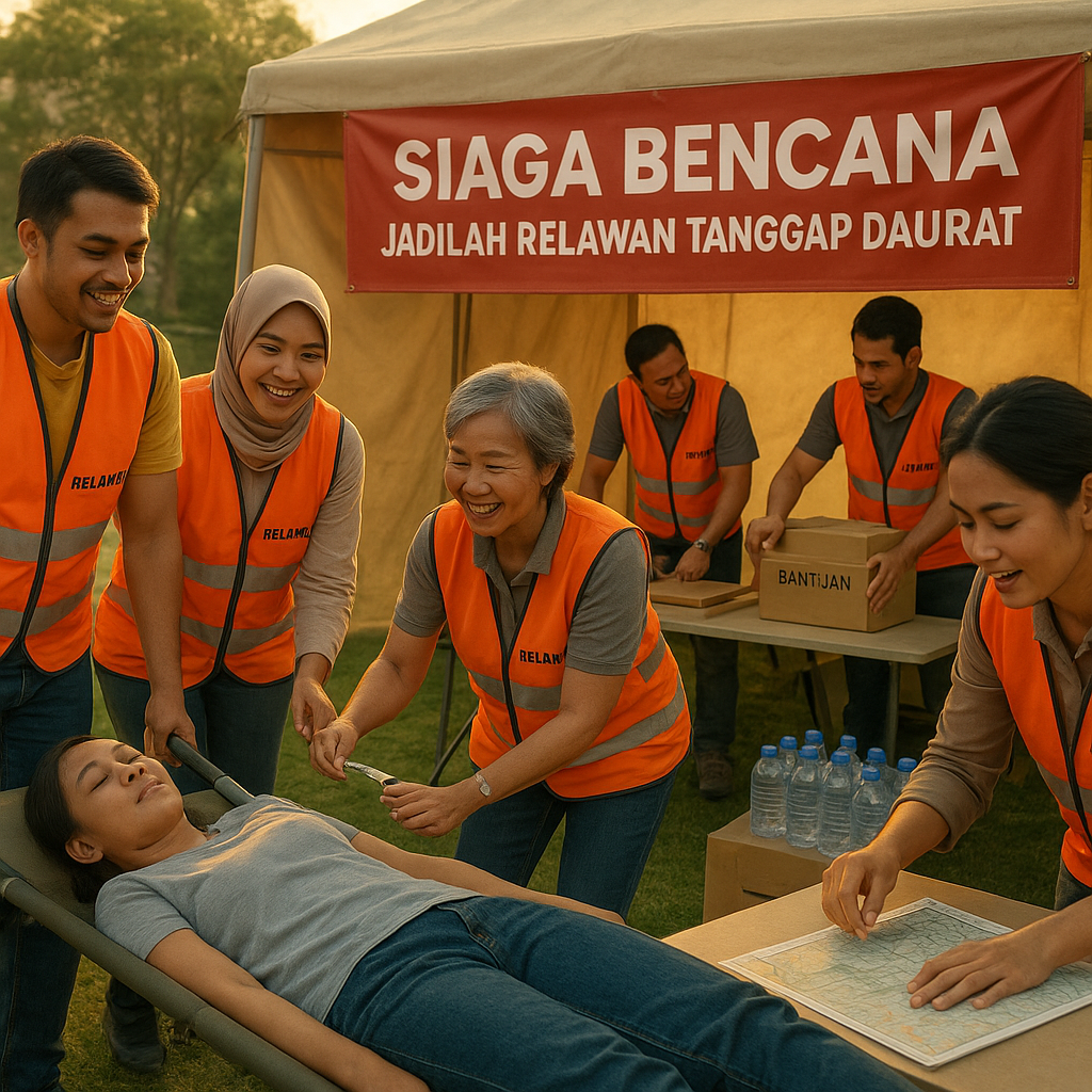 Siaga Bencana: Jadilah Relawan Tanggap Darurat