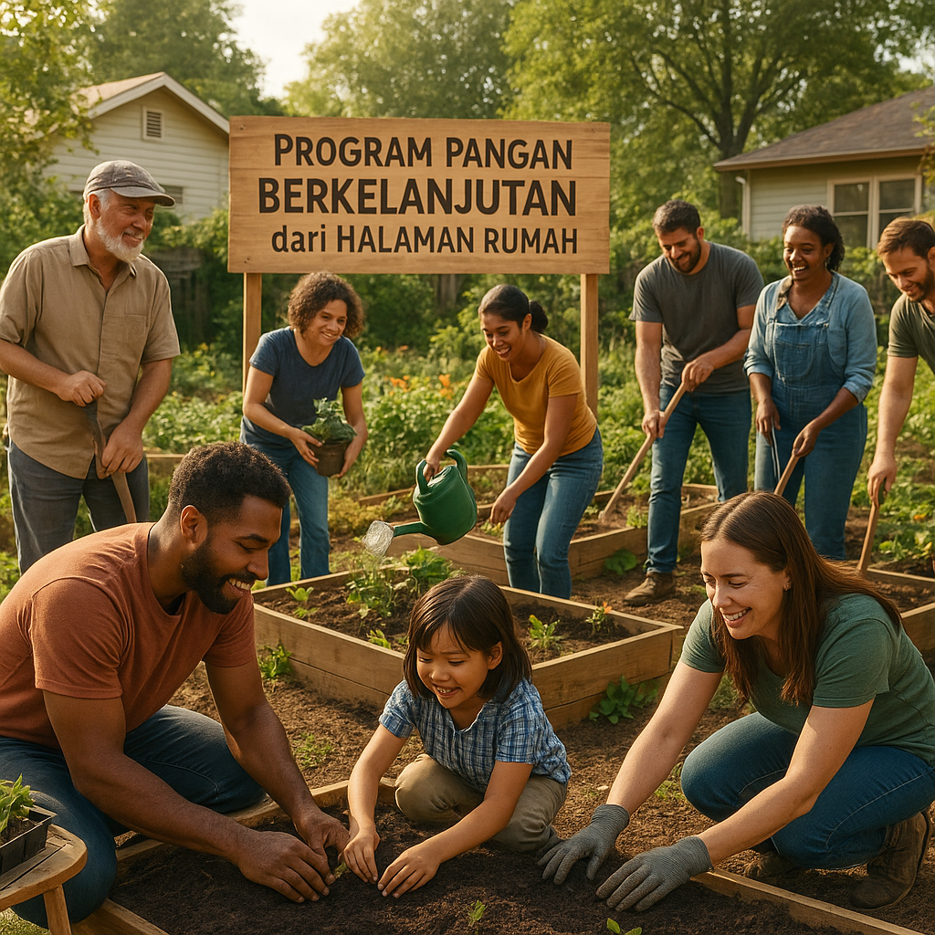 Program Pangan Berkelanjutan dari Halaman Rumah