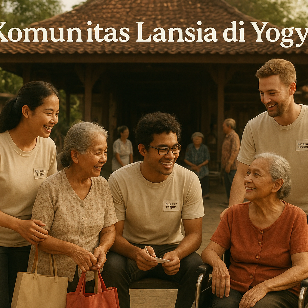 Komunitas Lansia di Yogya Butuh Pendamping – Ajak Ngobrol dan Bantu Belanja