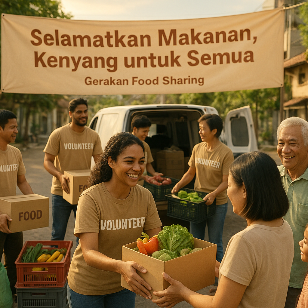 Selamatkan Makanan, Kenyang untuk Semua: Gerakan Food Sharing Berkembang