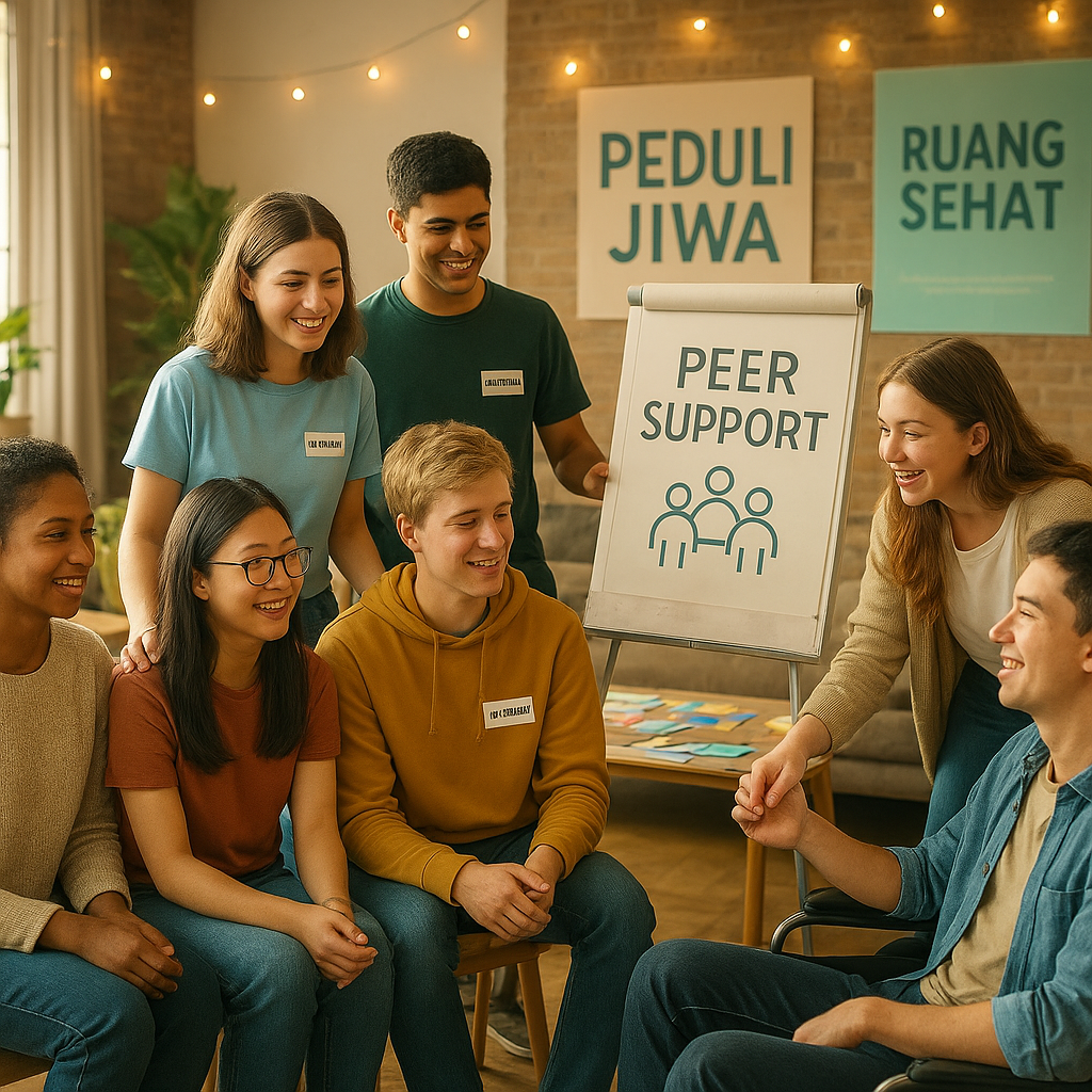 Peduli Jiwa: Kampanye Kesehatan Mental Remaja Melalui Peer Support