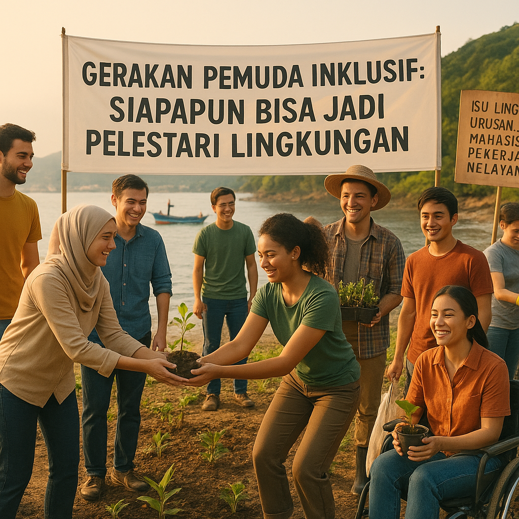 Gerakan Pemuda Inklusif: Siapapun Bisa Jadi Pelestari Lingkungan