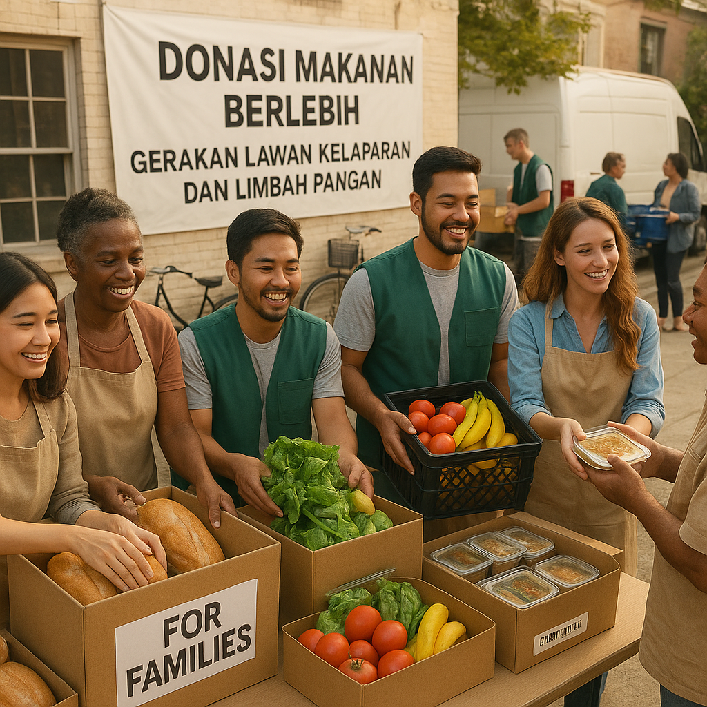 Donasi Makanan Berlebih: Gerakan Lawan Kelaparan dan Limbah Pangan