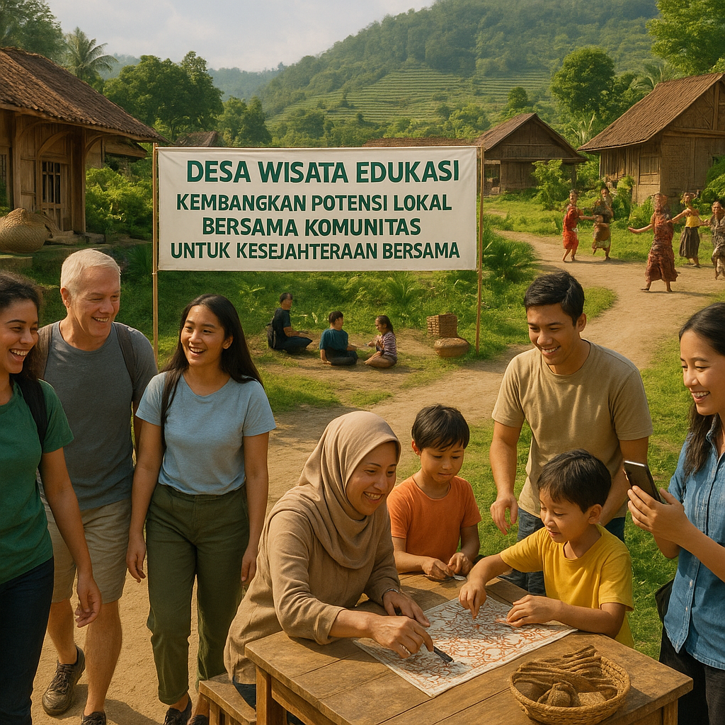 Desa Wisata Edukasi: Kembangkan Potensi Lokal Bersama Komunitas untuk Kesejahteraan Bersama